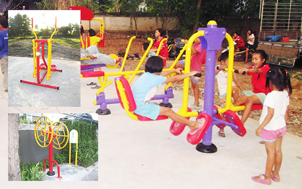 เครื่องออกกำลังกายกลางแจ้ง